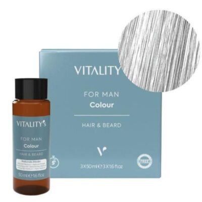 VITALITY’S FOR MAN COLORE BARBA E CAPELLI SILVER 1 FLACONE DA 50 ML